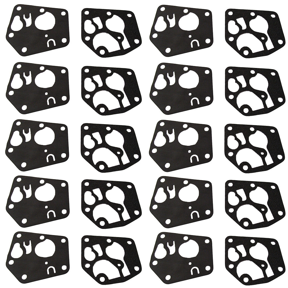 Qty 10: Diaphragm & Gasket Set Fits Oregon Replaces 49-007