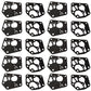 Qty 10: Diaphragm & Gasket Set Fits Universal Products Replaces 116-027