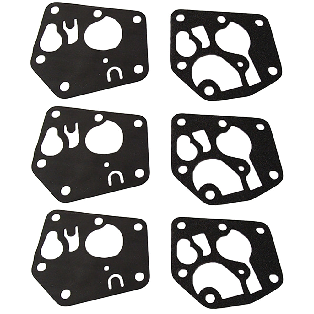 Qty 3: Diaphragm & Gasket Set Fits Briggs and Stratton Replaces 272372