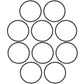 Pack of 10 Carb Float Bowl Gaskets for Tecumseh Carburetor 631028 631028A