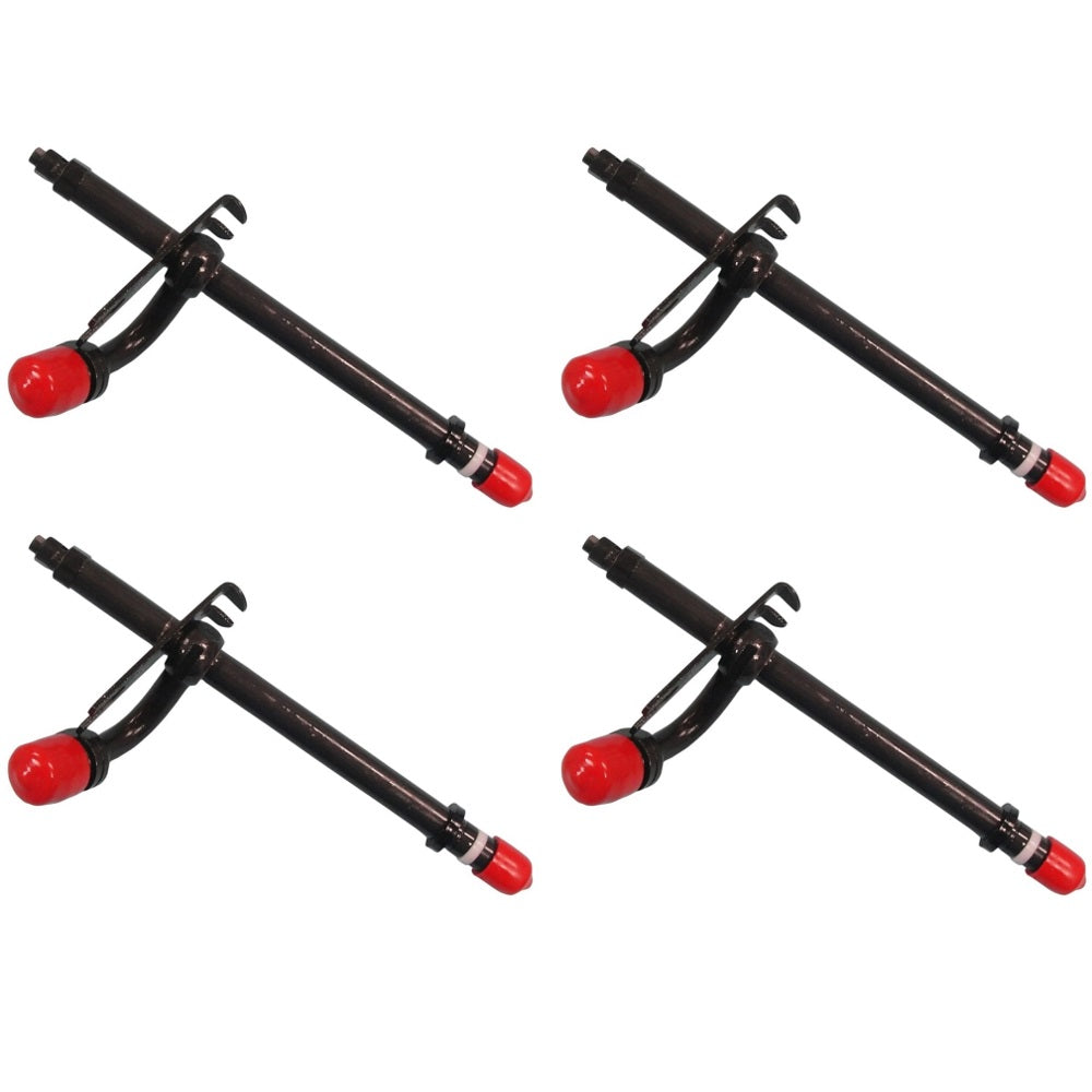 A140829 Qty 4: Pencil Style Fuel Injector Fits Case/International Harvester 1740