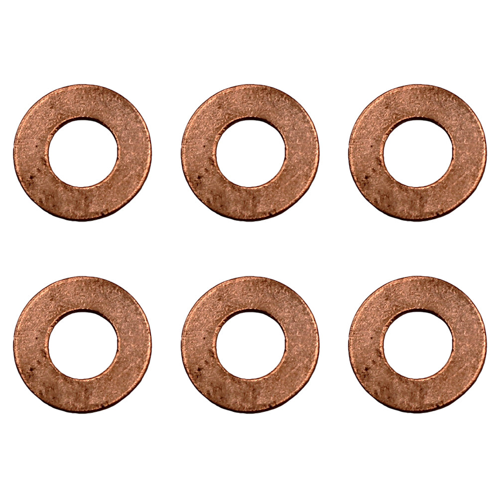 Qty 6: Injector Washer Fits Perkins Replaces 0921173