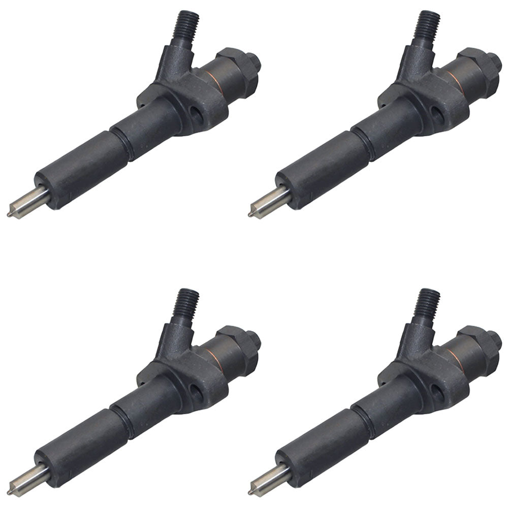 Set of 4 Fuel Injectors For 4 Cylinder Fits Ford New Holland Tractors