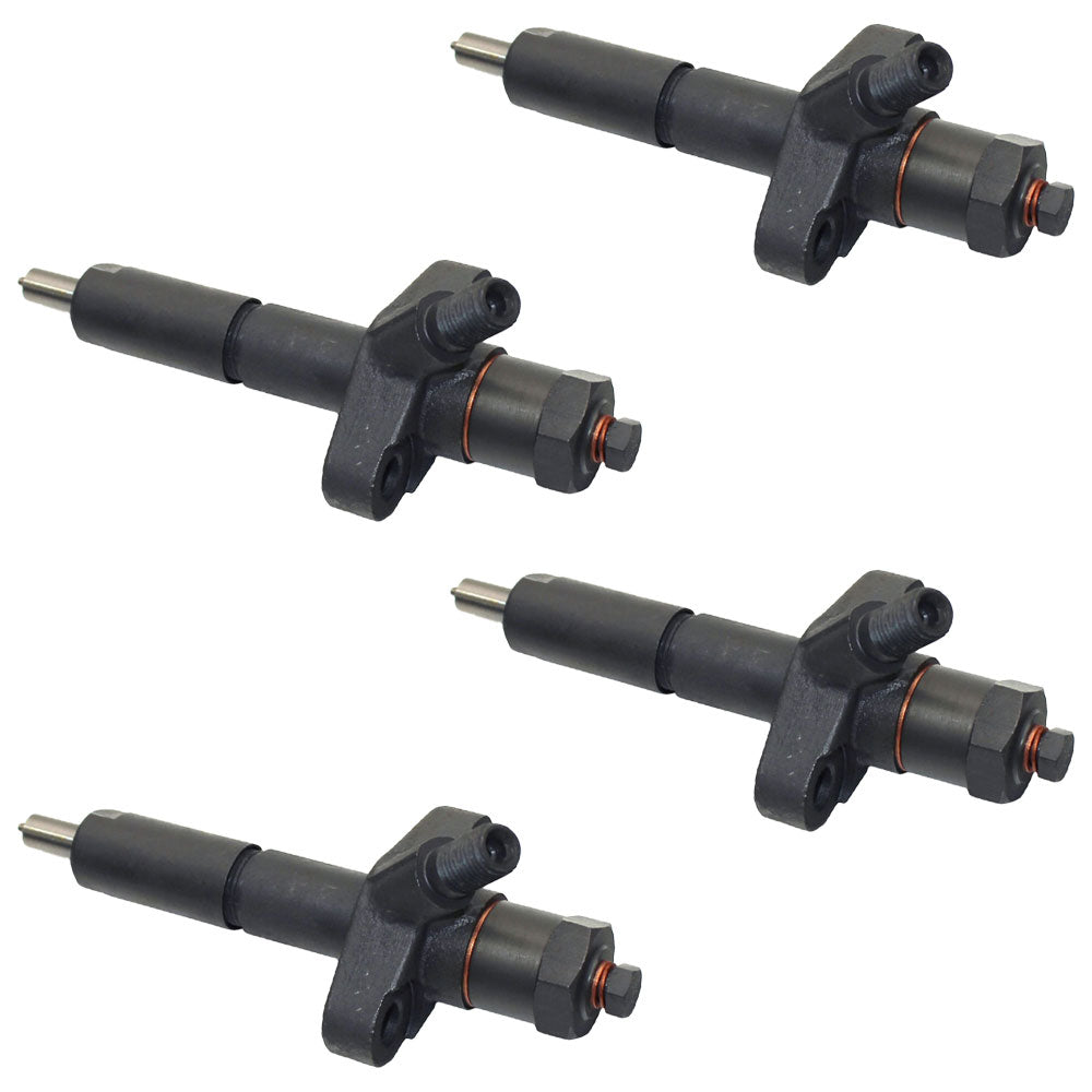 Set of 4 Fuel Injectors For 4 Cylinder Fits Ford New Holland Tractors
