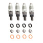 Qty 4: Fuel Injectors Fits Kubota Replaces 16419-53000