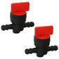 2 Inline Fuel Shutoff Valves Fits Toro 494768 697947 698183 AM107340 AM36141