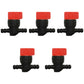 1/4" In-Line Straight Fuel Gas SHUT-OFF / CUT-OFF VALVES Petcock Motorcycle 5PK