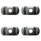 (4) Fuel Injection Line Clamps 1W9168 for 3406 3306 Fits Caterpillar 1917941 191