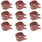 Qty. 10: Hose Clamps Fits Allis Chalmers Replaces 791850