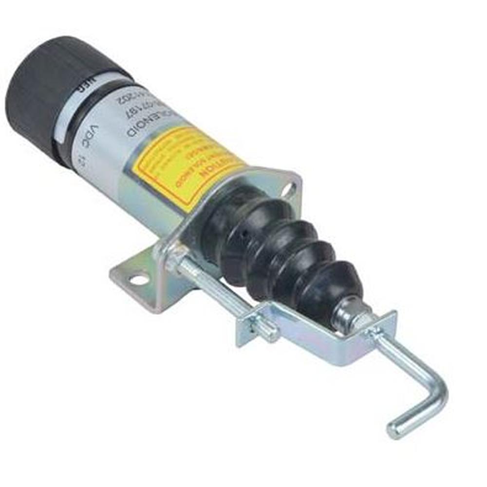 366-07197 Fuel Shut Off Solenoid Valve Magnetic Valve 12V Fits John Deere Yanmar