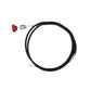 D5NN9C331A Fuel Stop Cable Assy Fits Ford 2000, 3000, 4000, 4000SU, 2600+