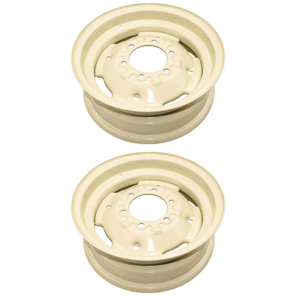 Qty. 2: Front Wheel Rims Fits John Deere Replaces AL68277
