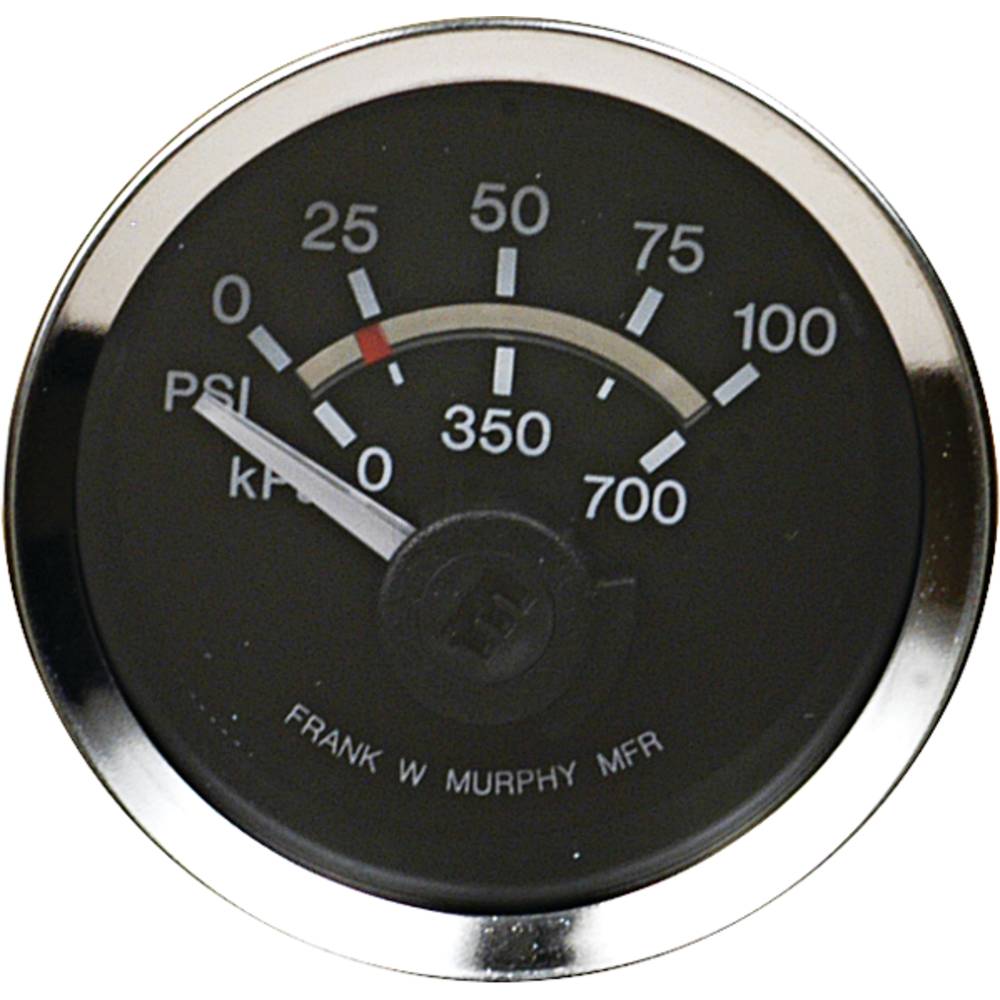 FWM-EGS21P100-12-JN F.W. Murphy Oil Pressure Gauge