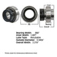 Adapter Bearing Fits Ford/New Holland Replaces 40704