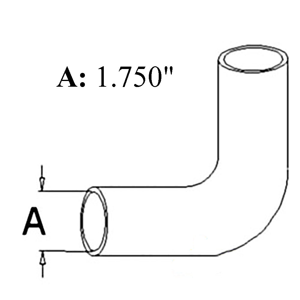NEW G46361 Lower Radiator Hose Fits Case 430, 530, 570