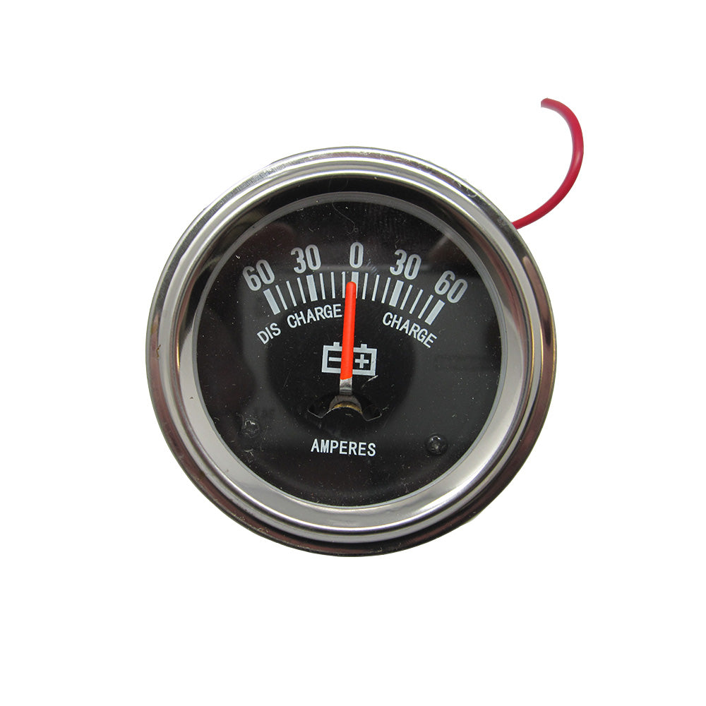 Chrome Amp Meter (60-0-60) Fits Ford/New Holland Replaces A0NN10670A-CHR-60