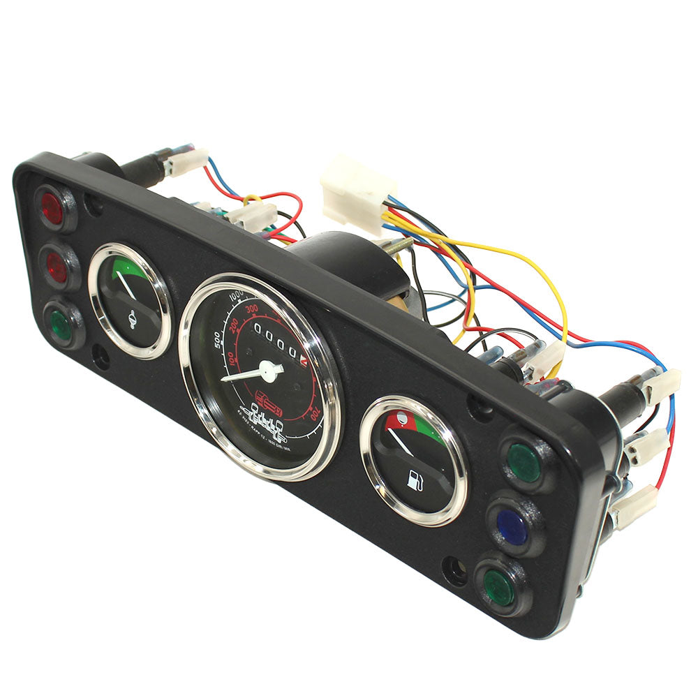 5103690 Fits Fiat Fits Long Tractor Gauge Cluster With Three Guages Fits LONG