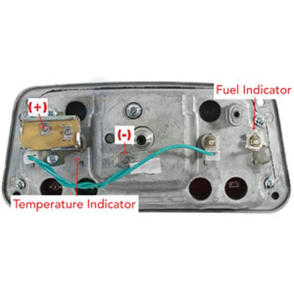 Gauge Cluster Assem w/ Hour Gauge Below Needle Fits 231 233 2600 333 335 340 360