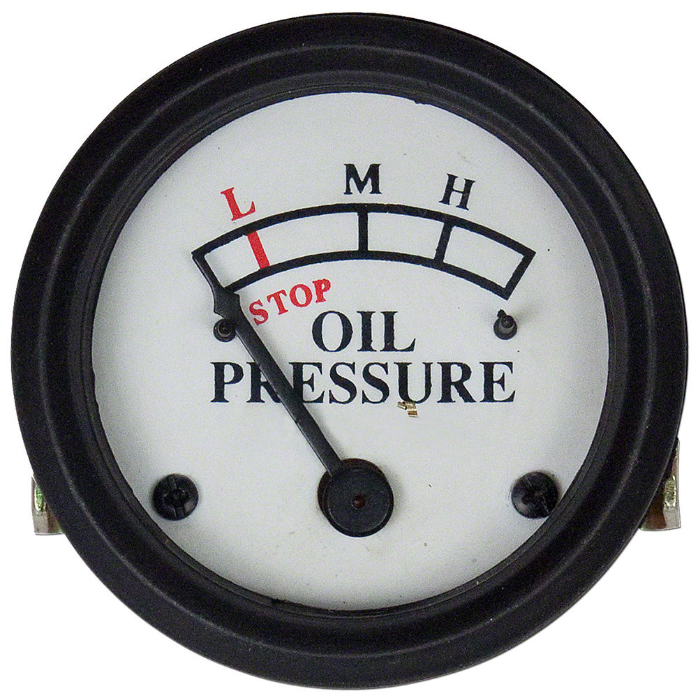 Replacement Oil Pressure Gauge will Fits John Deere Models A AR AO H G B M D
