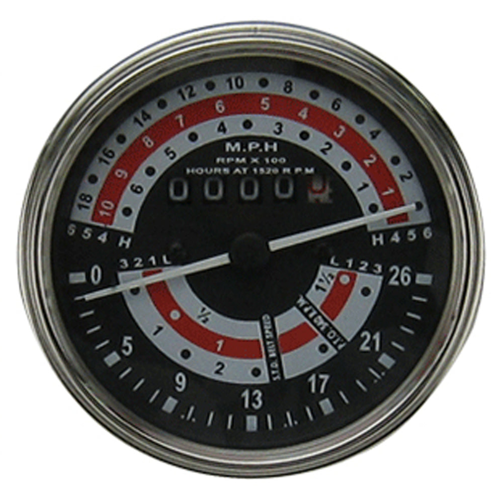 Tachometer - Fits Massey Ferguson - 528403M91 - Replaces 1078005M91, 194615M1