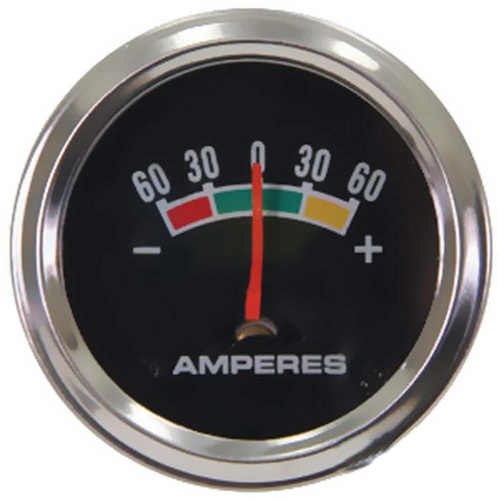 A and I, 50A60 Gauge, Ammeter (60-0-60), Fits Case-IH Tractor, Fits Ford/New