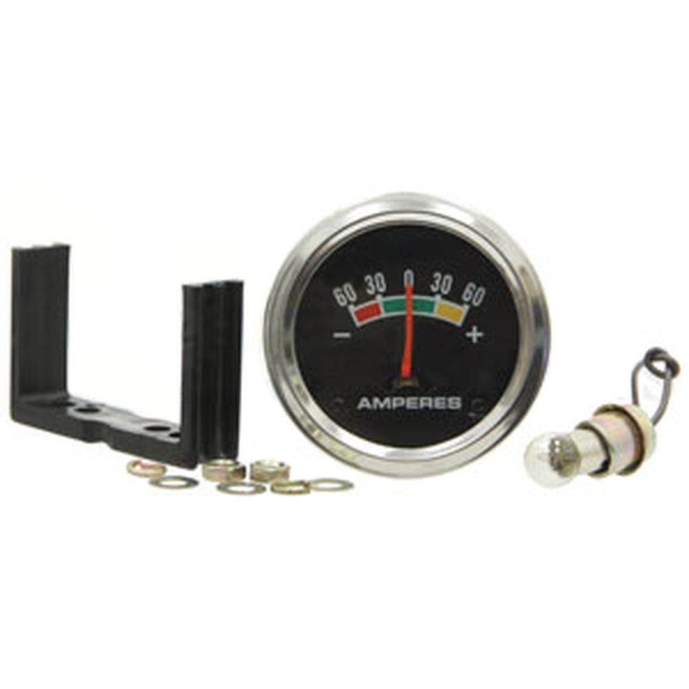 A and I, 50A60 Gauge, Ammeter (60-0-60), Fits Case-IH Tractor, Fits Ford/New