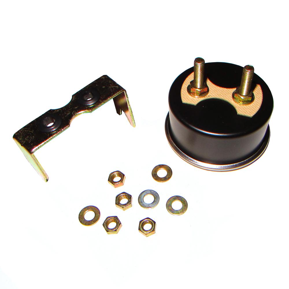 Chrome Amp Meter (30-0-30) Fits Allis Chalmers Replaces 70254407-GAUGE