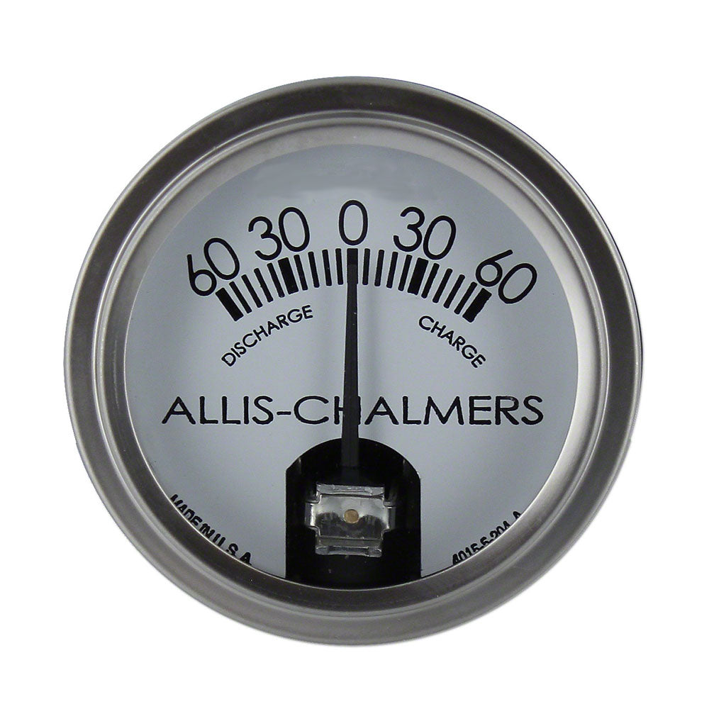 Amp Gauge Fits Allis Chalmers (60-0-60) 12 Volt - AC-1833D