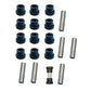 3 Set Leaf Spring Bushing Kit Front Rear Fits Club Car Replaces 1012303