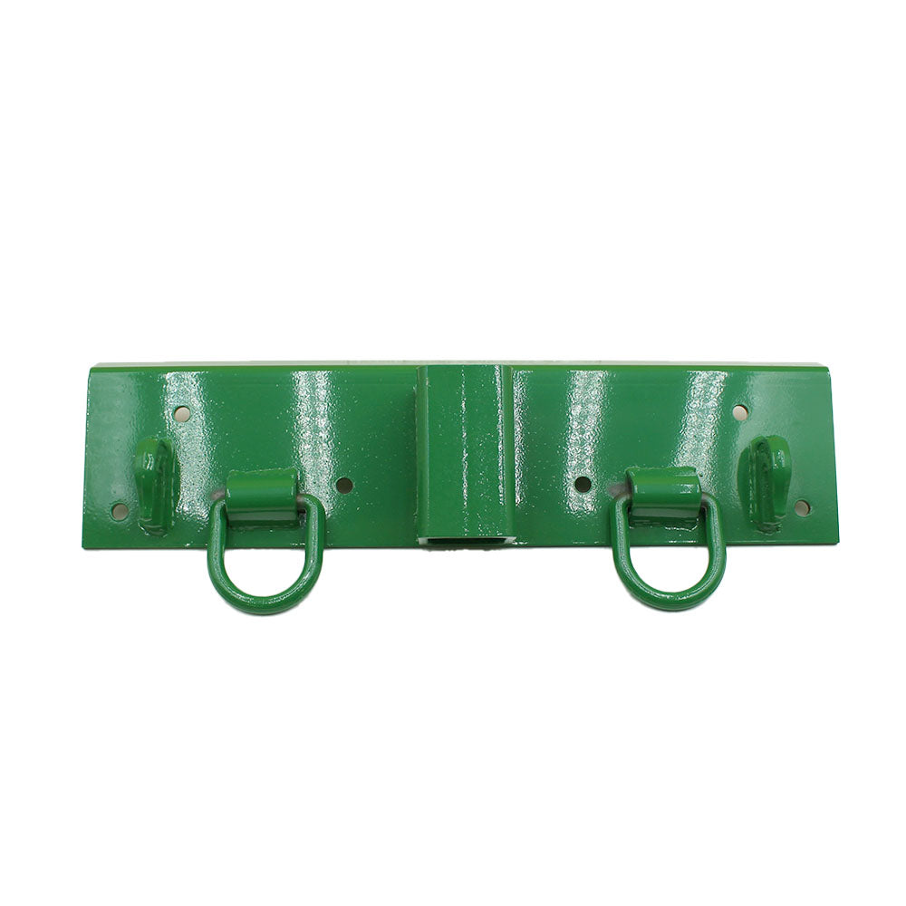 Bolt On Grab Hooks D-rings 2" Receiver Fits John Deere Bucket 1023E 1025R 1026R