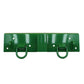 4 Grab Hooks 4 D-Rings and 2" Receiver Fits John Deere Bucket 3120 3520 3720
