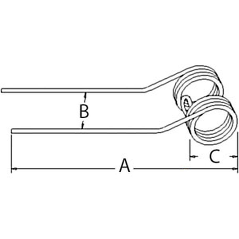 OL1039 Tedder Tooth Fits New Idea Teddar 4217 4210 4227 VLH7001