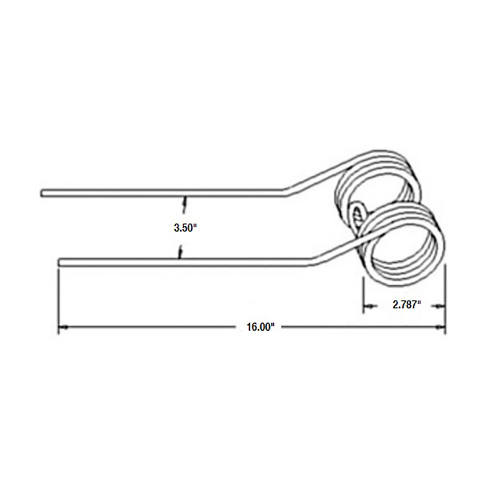 OL1039 Tedder Tooth Fits New Idea Teddar 4217 4210 4227 VLH7001