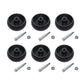 6 Pack Deck Wheels Fits John Deere GX10168 D100-D170 E110-E180 G100 L100-L130
