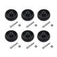 6Pk Deck Wheel and Hardware Rollers Fits John Deere GX10168 R11819 210-051
