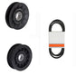 Idler Pulley Kit W/Transmission Drive Belt Fits John Deere 105 108 125 135 145
