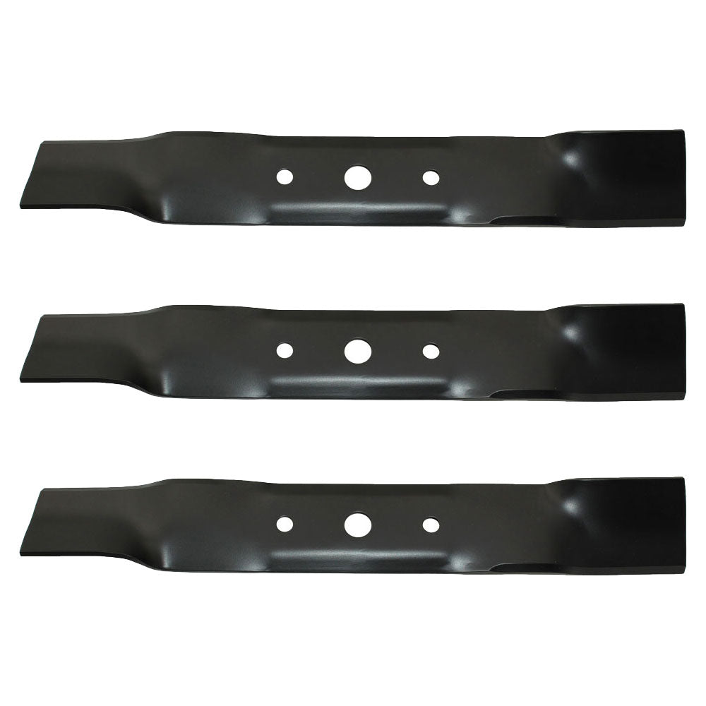 Three New High Lift Blades Fits John Deere 48" L120 L130 Series 50-2141 GY20568