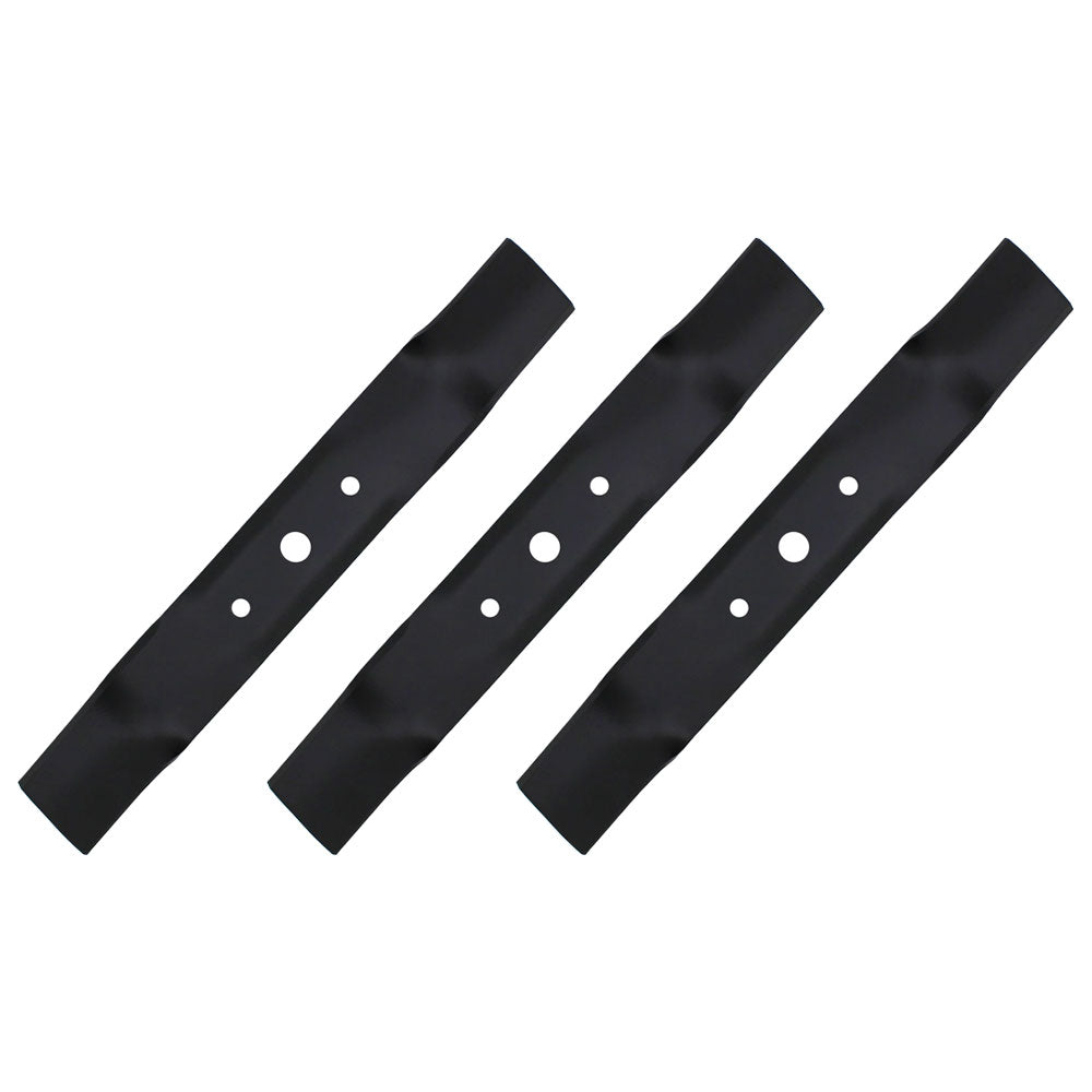 Set of 3 Lawn Mower Blades To Fit Scotts Sabre Fits John Deere 48" GX20250