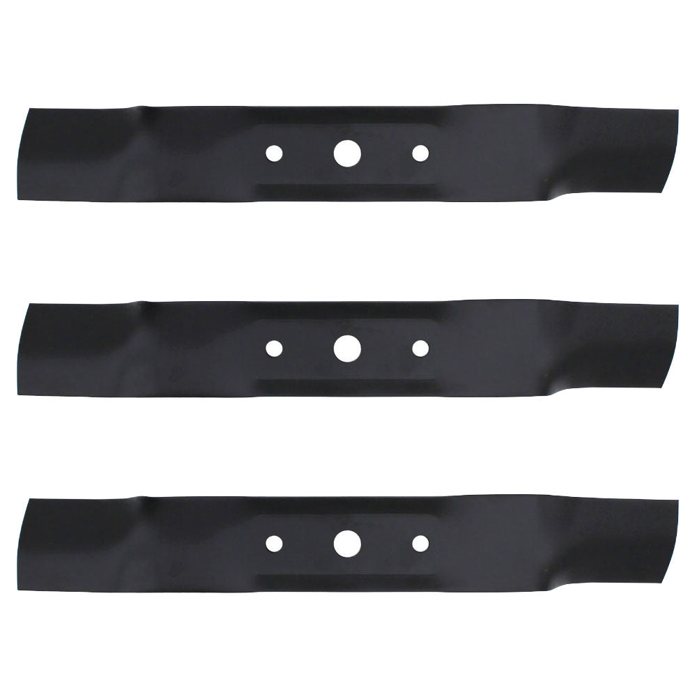 Fits Stens 330-619 3PK Hi Lift Blades for 48 Deck Fits John Deere L120 L130 Lawn