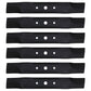 6PK Oregon 191-108 Mower Blades Fits John Deere GX20250 GX20434 GX20819 GY20568