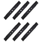 6 Mower Blades Fits John Deere 48 Cut L120 L130 GX20250 GY20568 91-108 330-619