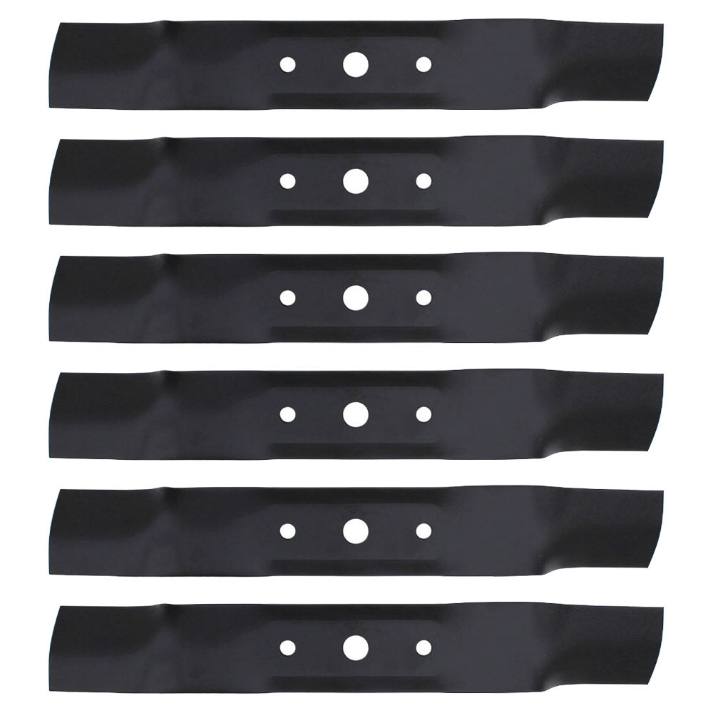 6 MOWER BLADES Fits John Deere MODEL L120 L130 w/ 48 CUT GX20250 GY20568
