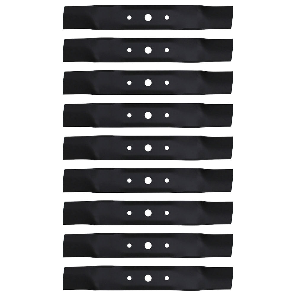 (Set of 9) XHT Mower Blade for 48" Cut Fits John Deere L120 L130 GX20250 GY20568