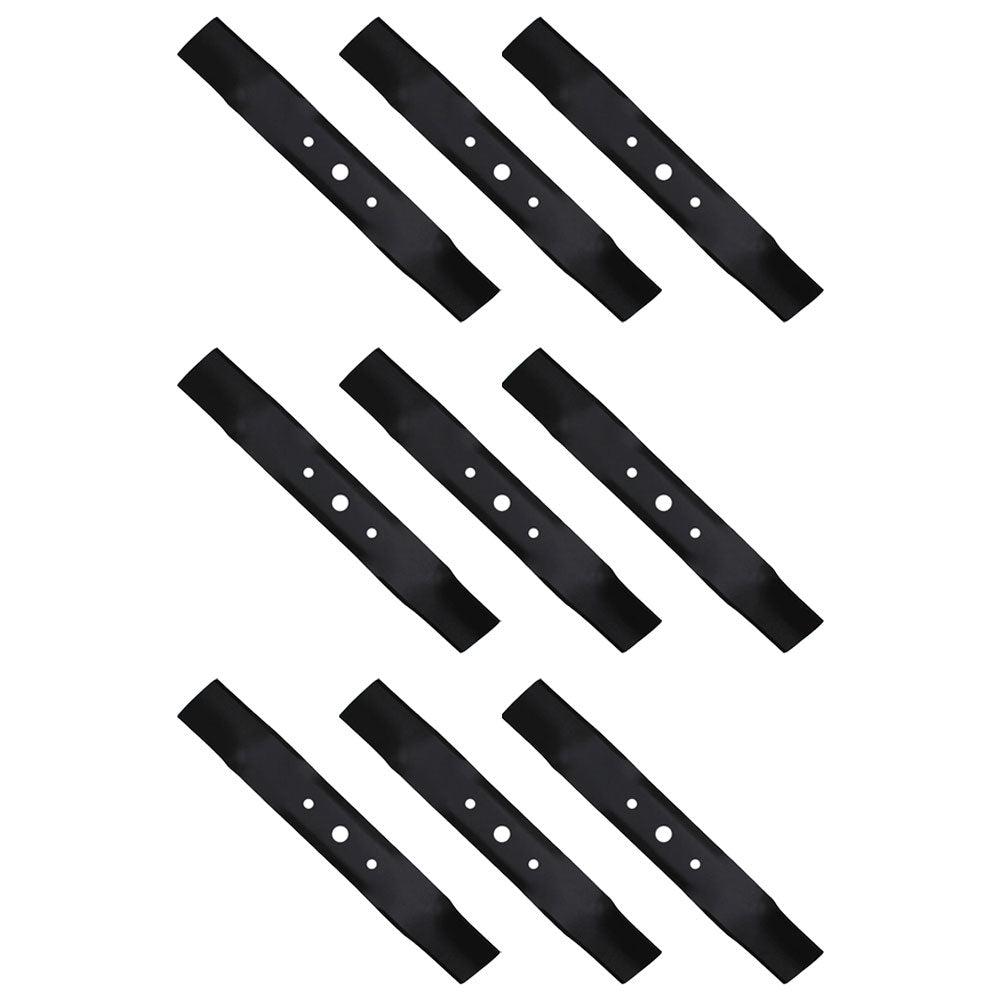 (Set of 9) XHT Mower Blade for 48" Cut Fits John Deere L120 L130 GX20250 GY20568
