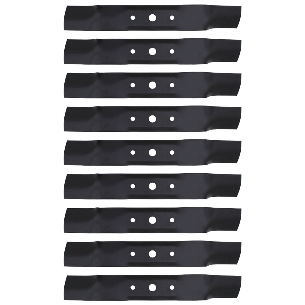 (Set of 9) XHT Mower Blade for 48" Cut Fits John Deere L120 L130 GX20250 GY20568