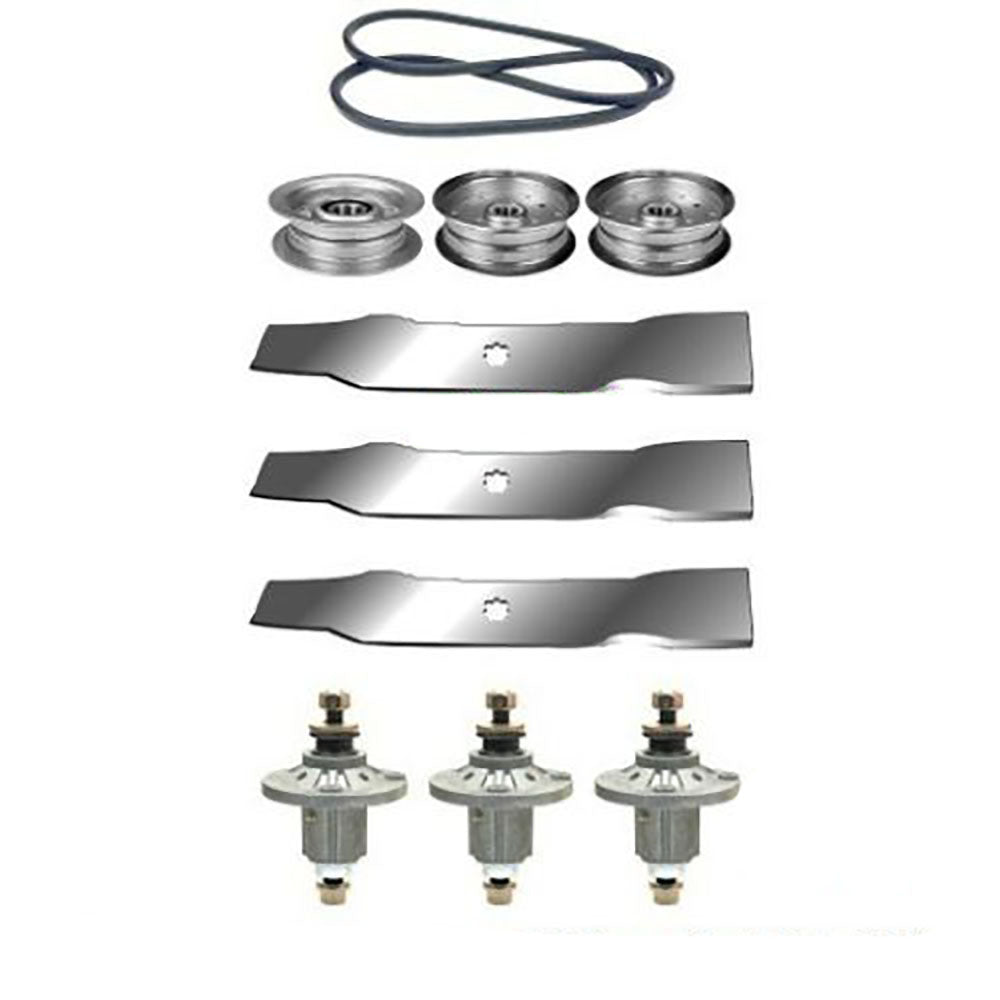 48" Lawn Mower Deck Parts Rebuild Kit Fits John Deere LA145 100 Series