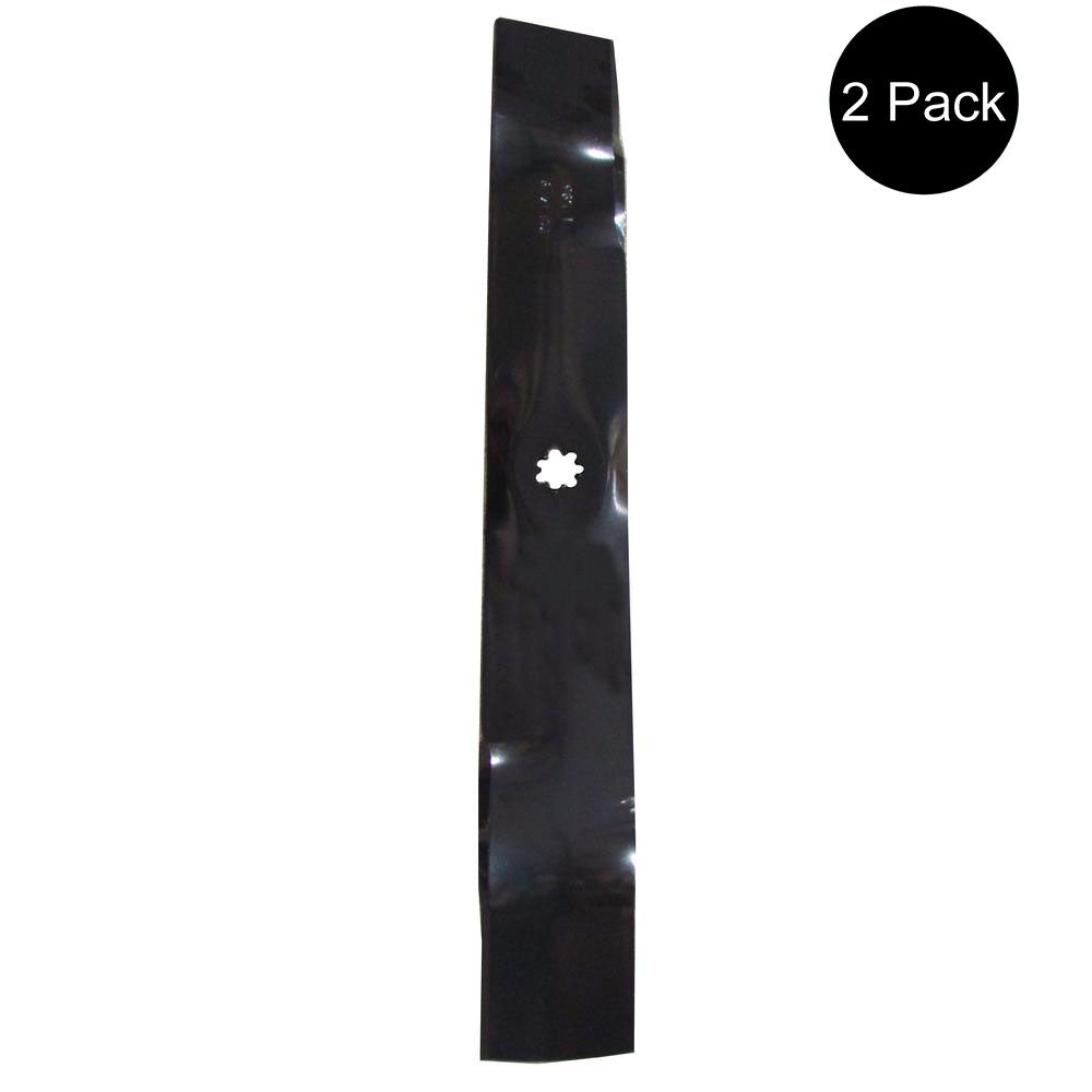 Qty. 2: Lawn Mower Blade  Fits John Deere Replaces AM137327