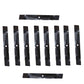 Qty. 10:  Lawn Mower Blade  Fits John Deere Replaces AM137327