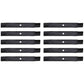 Qty. 10: Lawn Mower Blades Fits John Deere Replaces AM137327