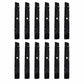 Qty. 12: Lawn Mower Blade  Fits John Deere Replaces AM137327